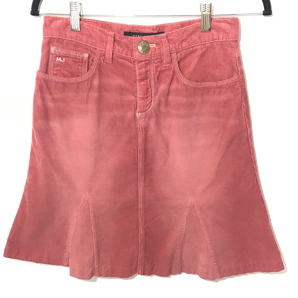 Marc Jacobs Corduroy Tulip Flare Skirt